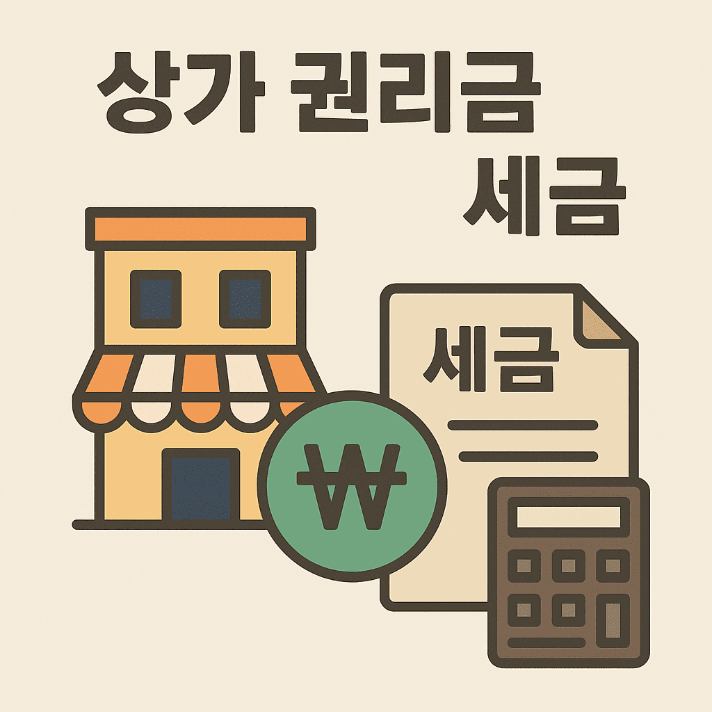상가 권리금과 세금 완벽 가이드: 꼭 알아야 할 핵심 정보