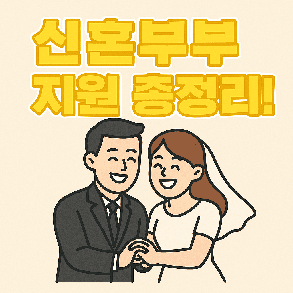 신혼부부를 위한 정부 지원 정책