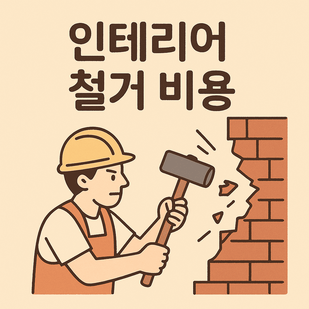 아파트 인테리어 철거비용