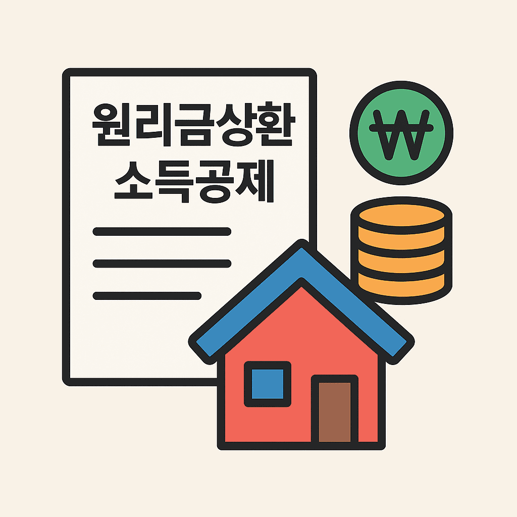 원리금상환 소득공제